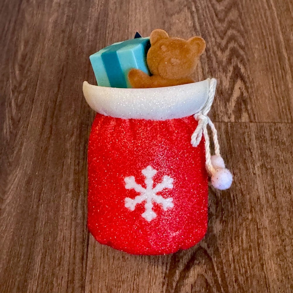 Yankee Candle Sant Bag with Bear Wallflower Plug